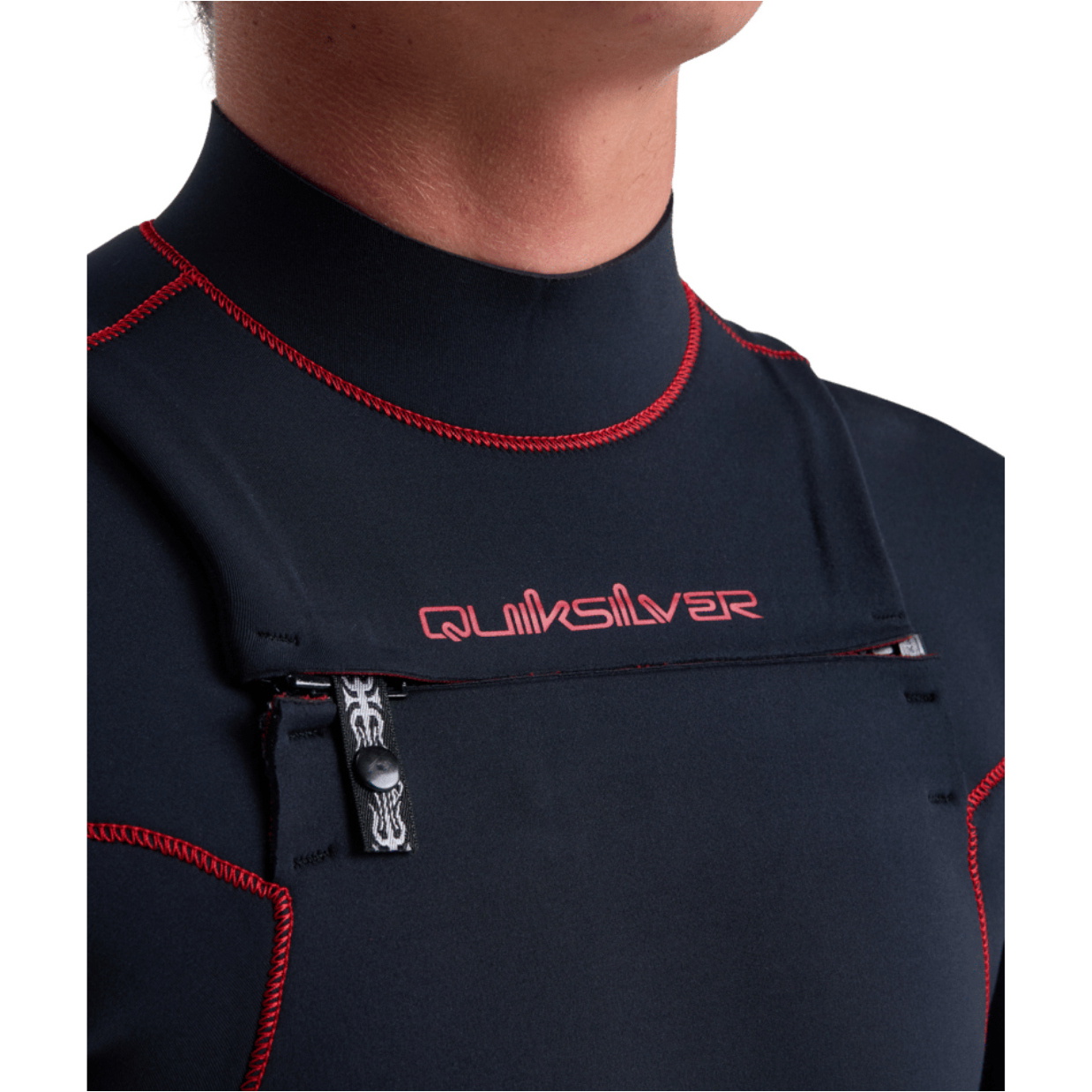 2026 Quiksilver Männer Mercury 3/2mm Brustreißverschluss Neoprenanzug 25AW213505 - Salsa